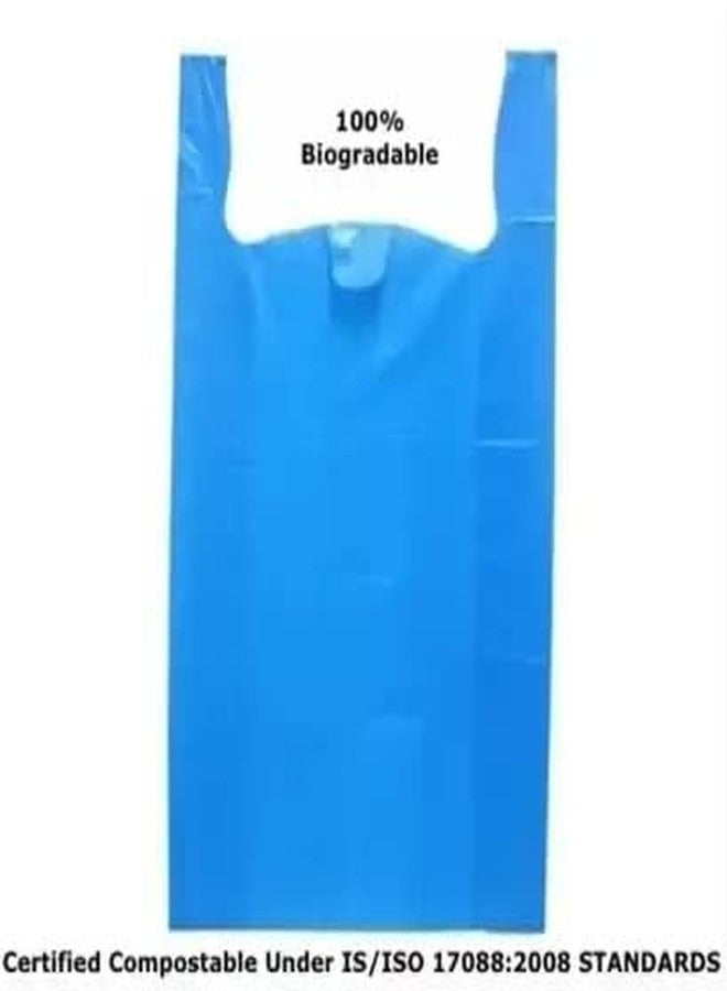 R Enterprises Biodegradable New Garbage Bags Large Jumbo Size Garbage Dustbin Bags For Packing Large 30 X 40 Inches Jumbo 75 L Garbage Bag (15Bag) For Packaging, Dustbin, 15 Count,Blue - Image 4